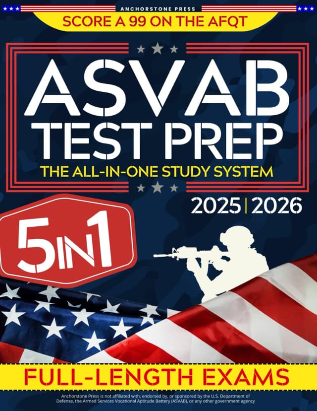 Cover of ASVAB Test Prep